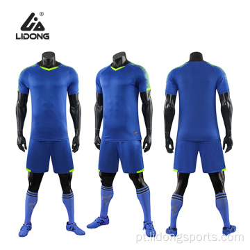 Jersey de futebol de sublimação personalizada, camisetas de futbol